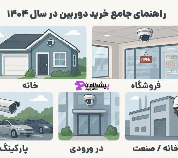راهنمای خرید دوربین مداربسته